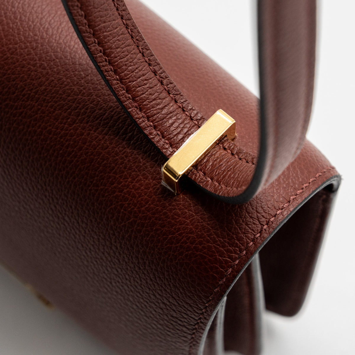 Hermes Mini Constance Evercolour Rouge H GHW