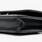 CHANEL CLASSIC WALLET ON CHAIN CAVIAR BLACK GHW(MICROCHIP)