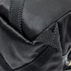 CHANEL 22P TRAVEL POUCH WITH SLEEP MASK NYLON BLACK GHW