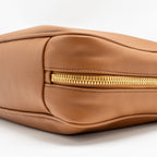 MIU MIU LARGE BEAU BAG CALFSKIN COGNAC GHW