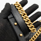 CHANEL MEDIUM BOY BAG CAVIAR BLACK GHW