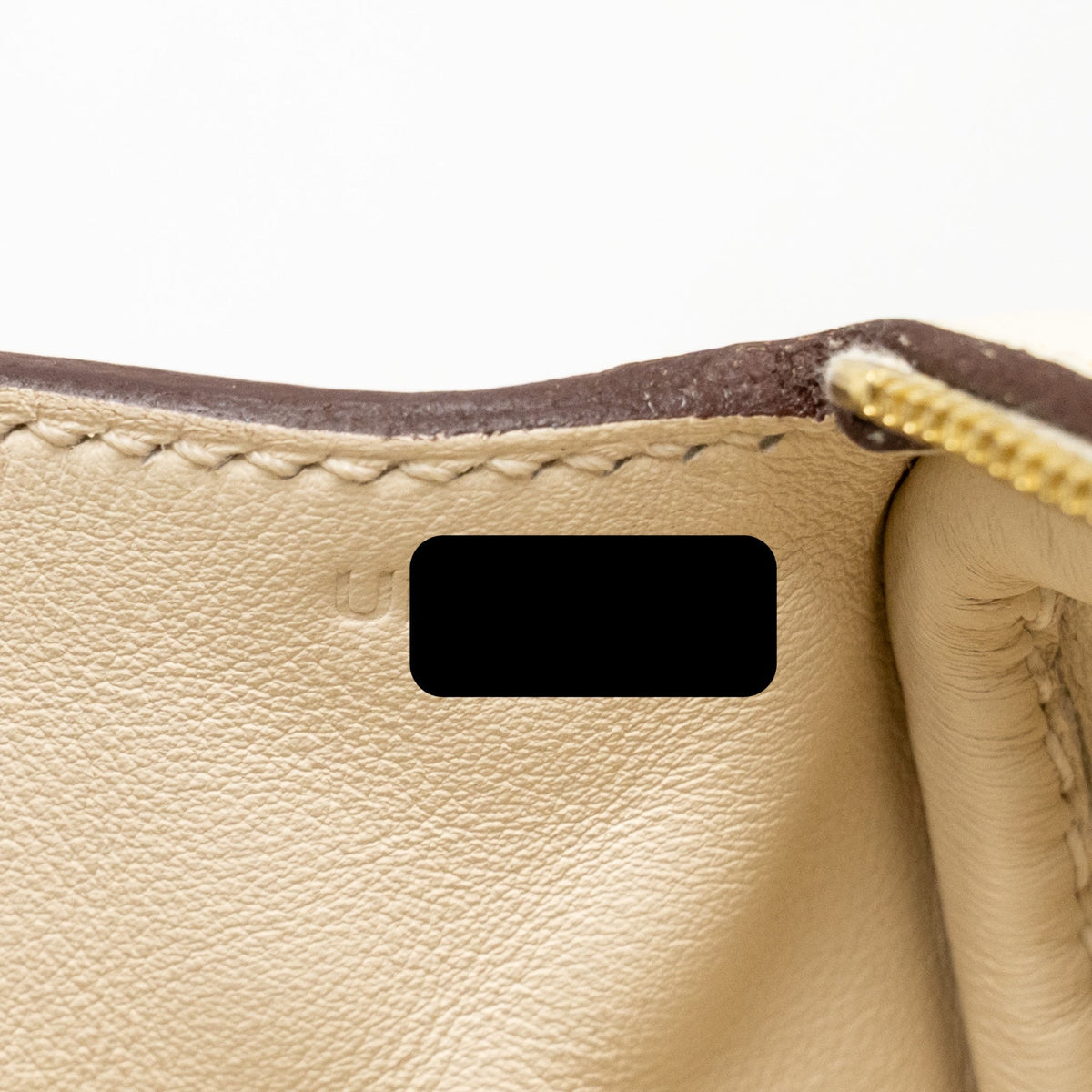 Hermes Mini Lindy Clemence Nata GHW