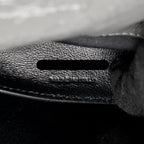 Saint Laurent/YSL Niki Baby Flap Bag Vintage Calfskin Grey Ruthenium Hardware