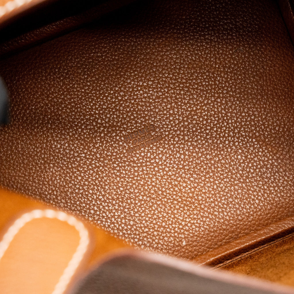 Hermes Picotin 18 Lock bag barenia faubourg fauve GHW