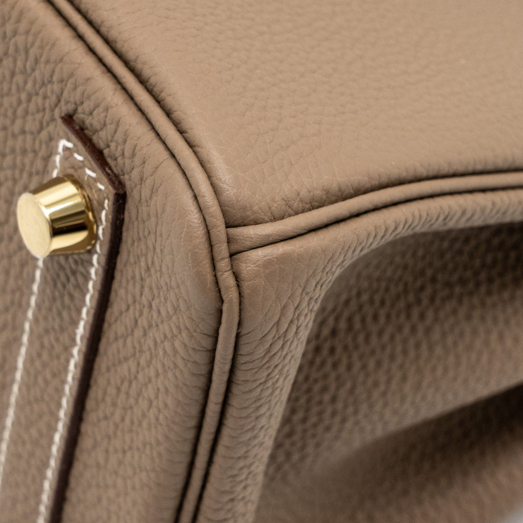 Hermes Birkin 25 Togo Etoupe GHW