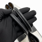 Hermes NEO GARDEN PARTY 23 CANVAS/NEGONDA ECRU-NOIR/NOIR SHW