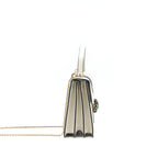 BVLGARI TOP HANDLE SERPENTI BAG WHITE
