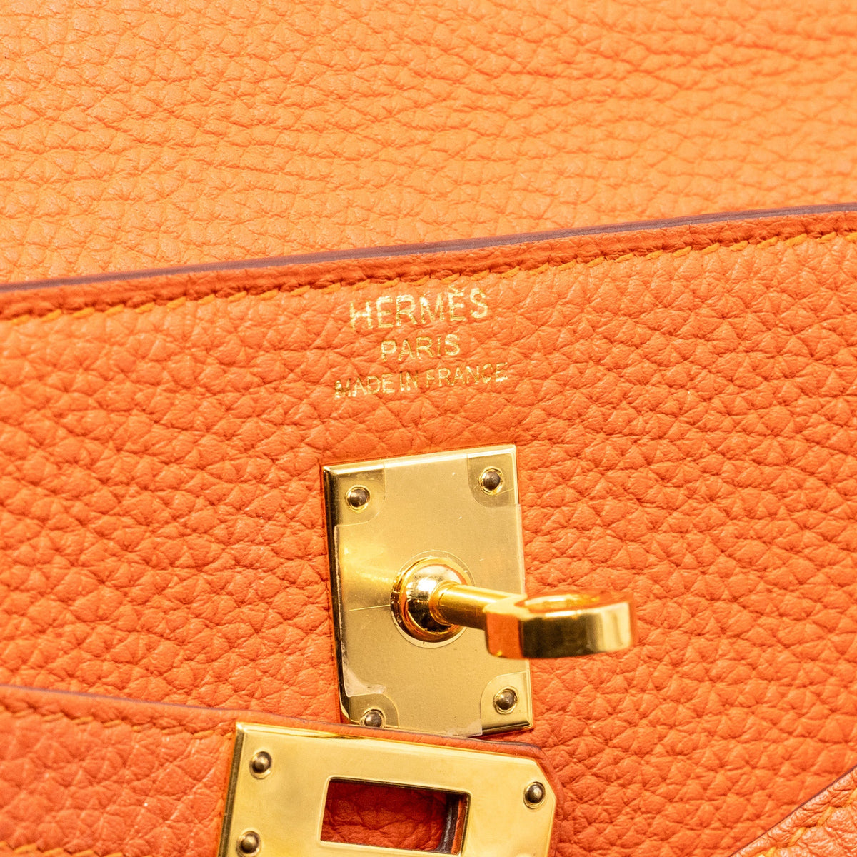 HERMES KELLY 25 TOGO 9J FEU GHW