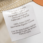 HERMES ALINE GROOMING BAG CANVAS CRAIE / GOLD