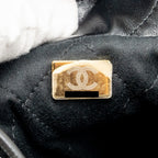 CHANEL MINI 22 BAG CALFSKIN BLACK GHW (MICROCHIP)