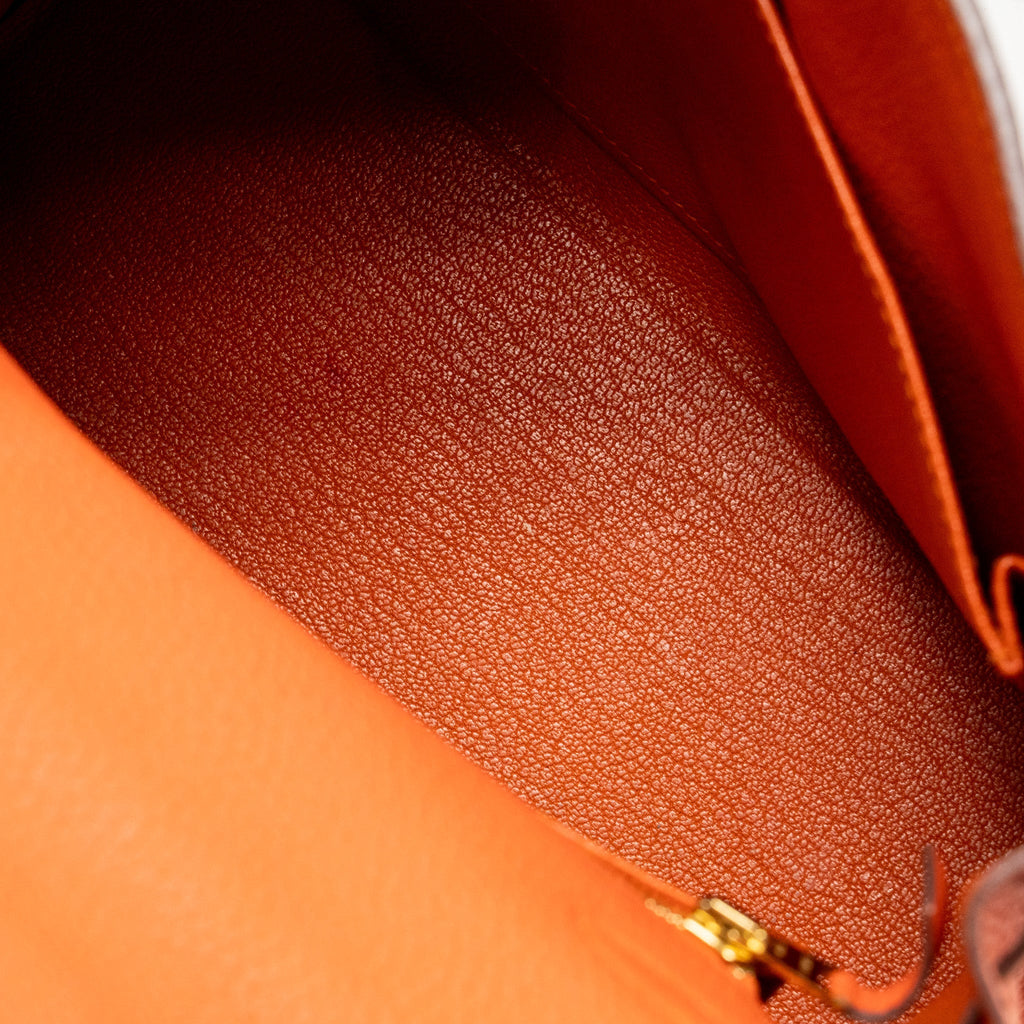 HERMES KELLY 25 TOGO 9J FEU GHW