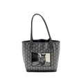 Goyard Mini Anjou Tote Bag French Bulldog Print Goyardine Canvas/Calfskin Grey SHW