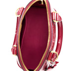 LOUIS VUITTON ALMA BB VERNIS ROSE INDIAN GHW