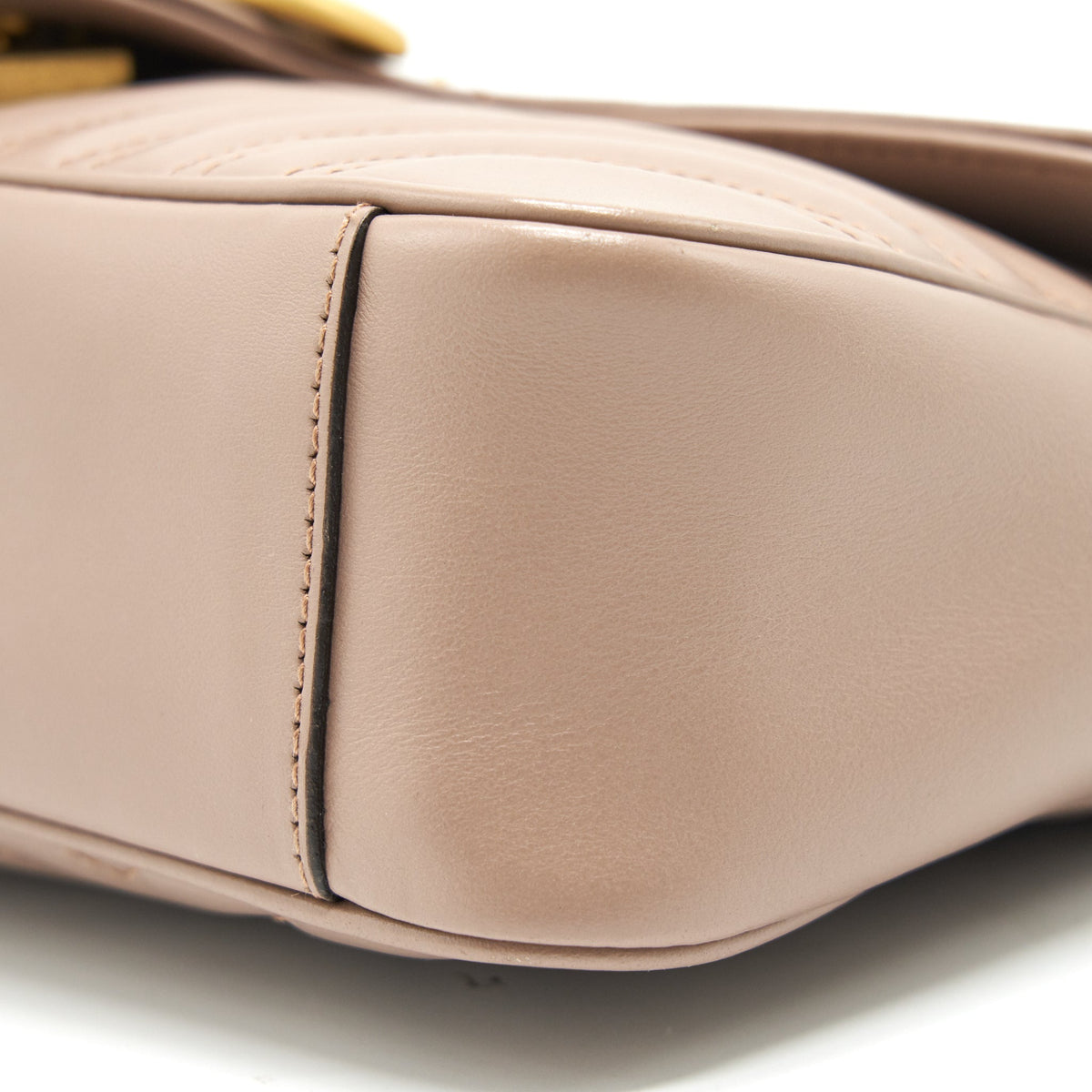 GUCCI GG MARMONT SMALL SHOULDER BAG BEIGE
