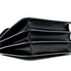 BVLGARI SERPENTI FOREVER TOP HANDLE CROSSBODY BAG LEATHER BLACK LGHW