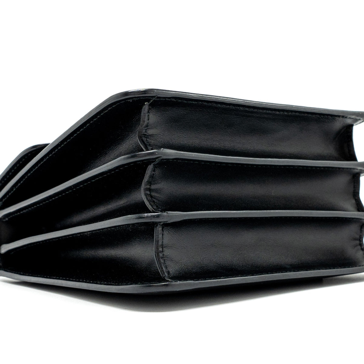 BVLGARI SERPENTI FOREVER TOP HANDLE CROSSBODY BAG LEATHER BLACK LGHW