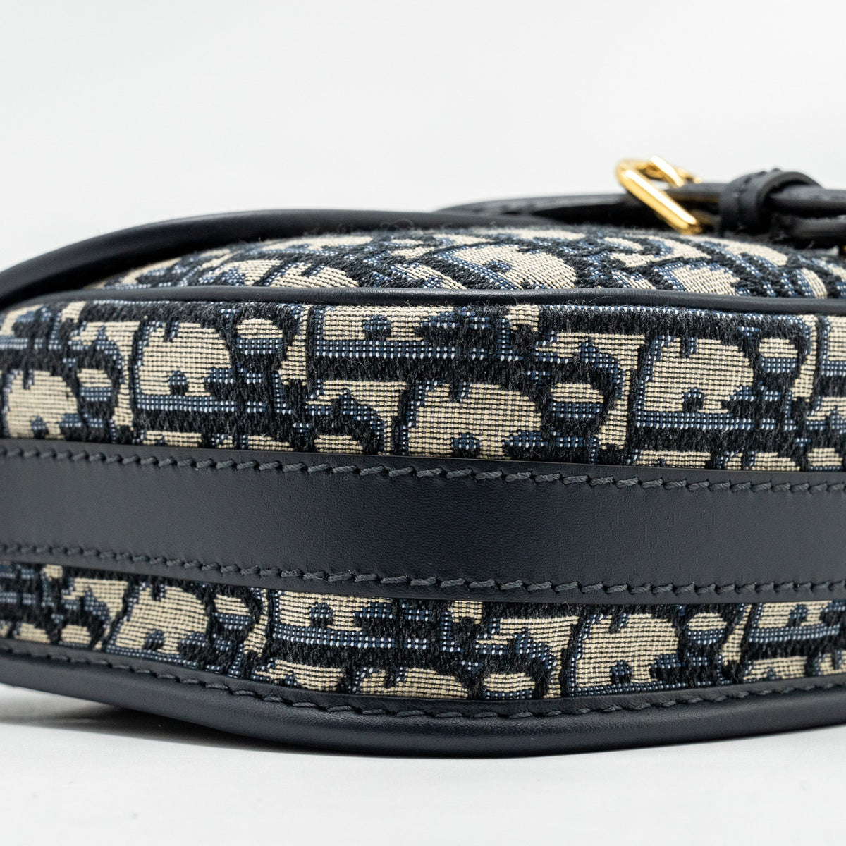 DIOR MEDIUM BOBBY BAG BLUE DIOR OBLIQUE JACQUARD GHW