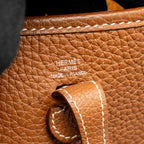 HERMES MINI EVELYNE CLEMENCE GOLD SHW