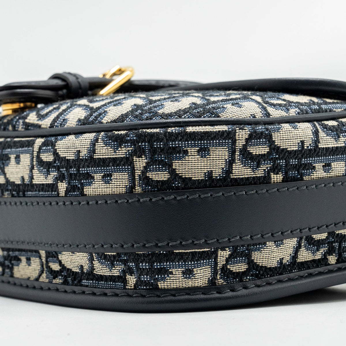 DIOR MEDIUM BOBBY BAG BLUE DIOR OBLIQUE JACQUARD GHW