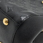 LOUIS VUITTON MONTAIGNE BB MONOGRAM EMPREINTE BLACK GHW