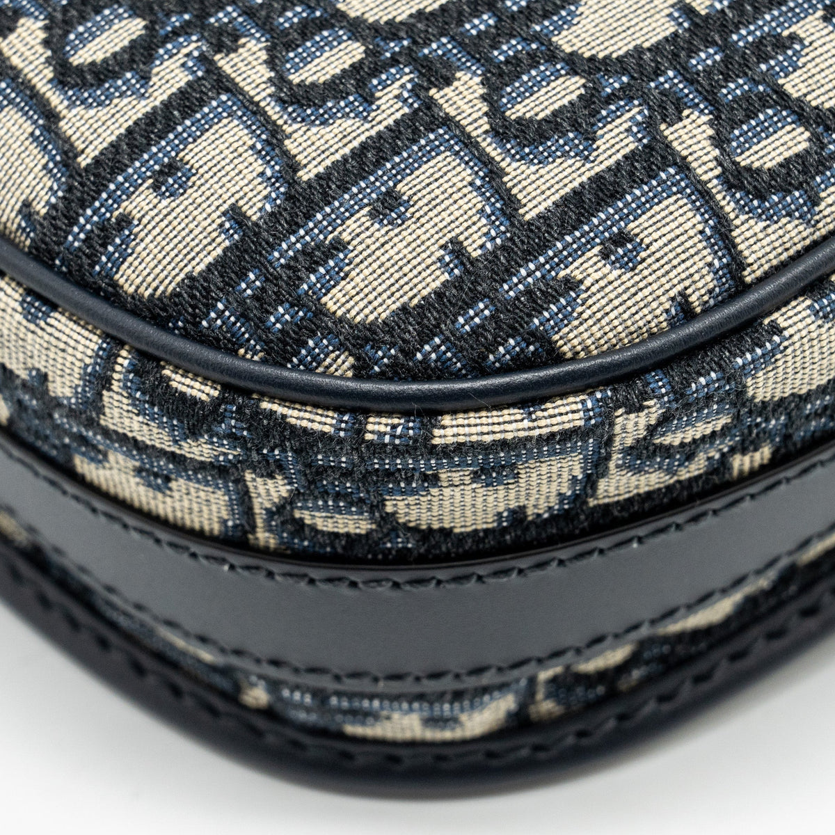 DIOR MEDIUM BOBBY BAG BLUE DIOR OBLIQUE JACQUARD GHW