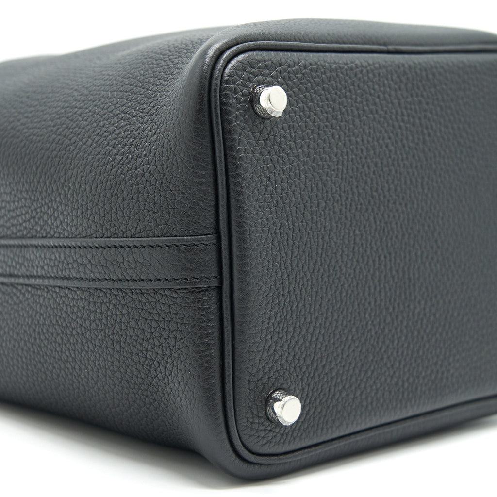 HERMES PICOTIN 18 BLACK SHW