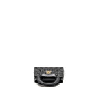 Chanel MINI KELLY SHOPPING TOTE BAG SHINY CRUMPLED CALFSKIN BLACK GHW (MICROCHIP)