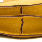 Hermes Constance Mini Evercolor Jaune Amber/Rose Lipstick SHW
