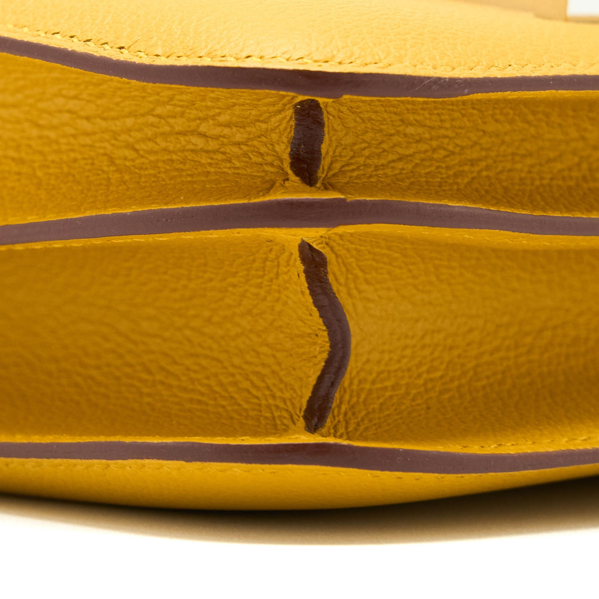 Hermes Constance Mini Evercolor Jaune Amber/Rose Lipstick SHW