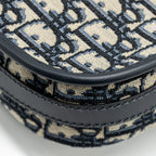DIOR MEDIUM BOBBY BAG BLUE DIOR OBLIQUE JACQUARD GHW