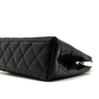 CHANEL 23K KELLY BAG CALFSKIN BLACK GHW (MICROCHIP)
