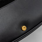 DIOR BOBBY EAST-WEST BAG BOX CALFSKIN BLACK GHW