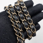 CHANEL MINI SQUARE FLAP BAG LAMBSKIN BLACK GHW
