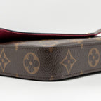 LOUIS VUITTON FELICIE POCHETTE MONOGRAM CANVAS GHW
