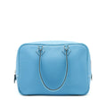 Hermes plume bag Togo jeans blue SHW