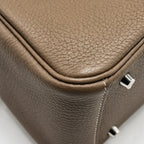 Hermes Mini Lindy Clemence Etoupe SHW