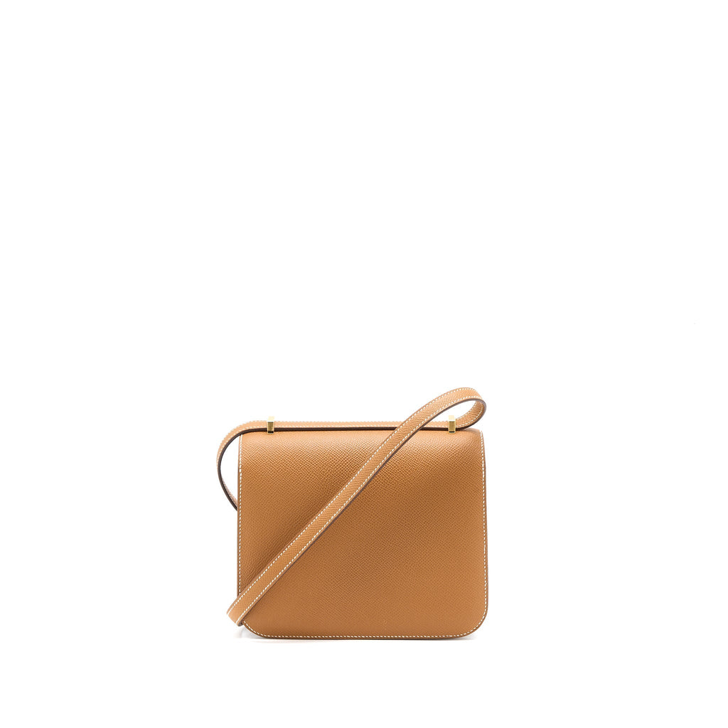 Hermes Constance Mini Epsom Gold GHW (New Version)