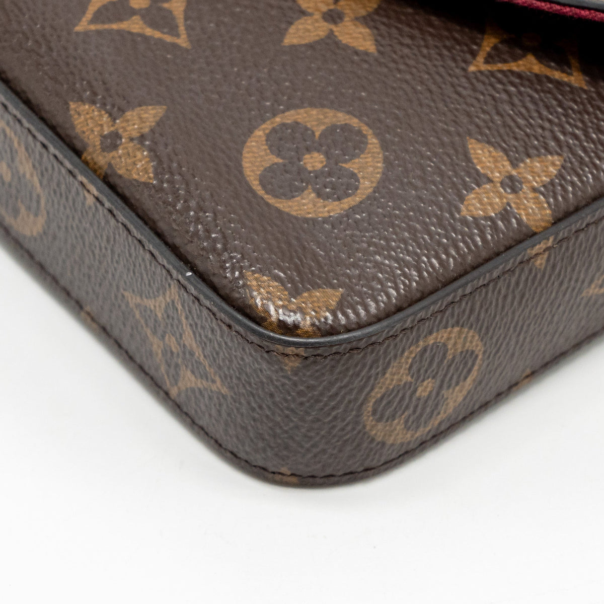 LOUIS VUITTON FELICIE POCHETTE MONOGRAM CANVAS GHW
