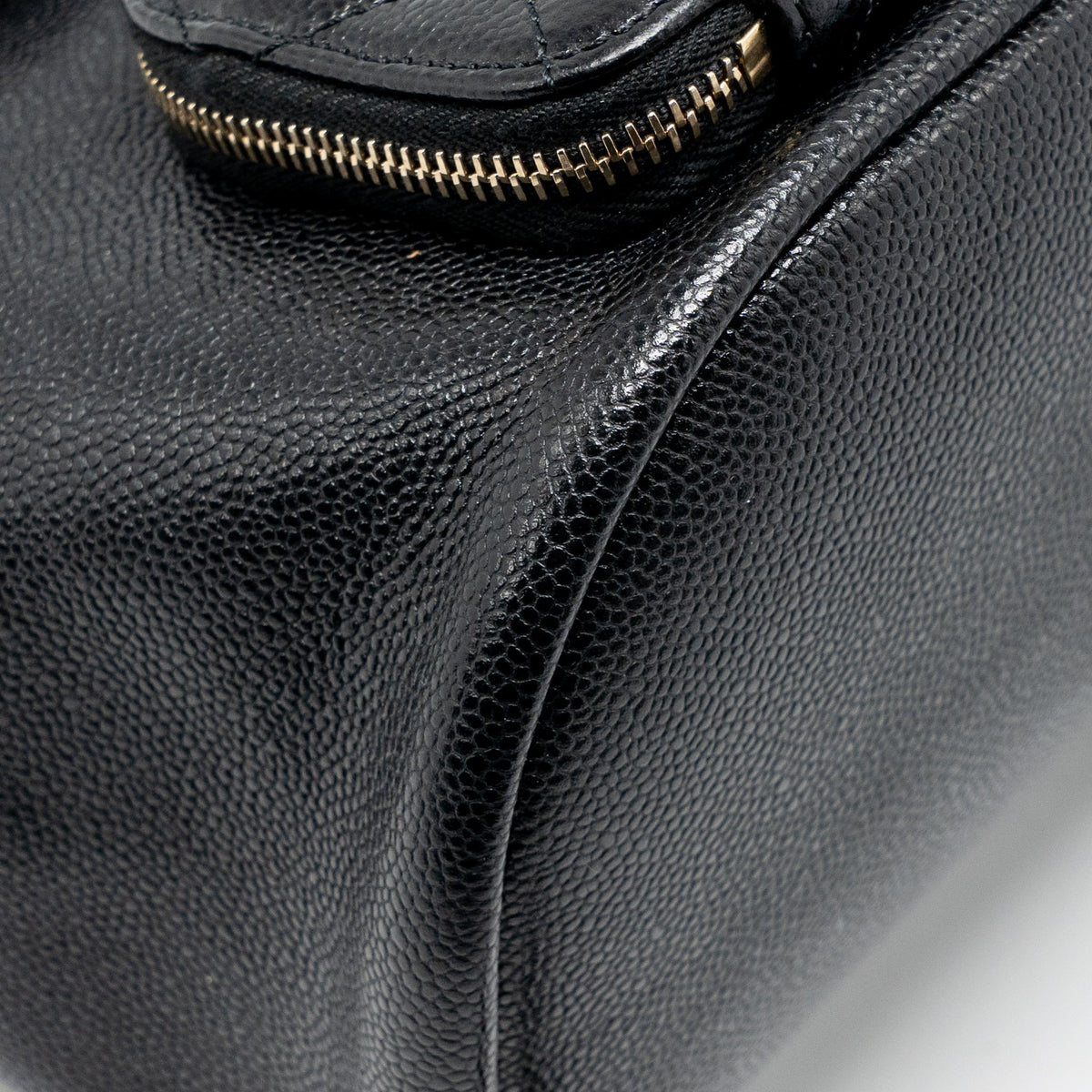 CHANEL AFFINITY BACKPACK CAVIAR BLACK LGHW (MICROCHIP)