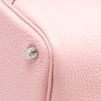Hermes Picotin 18 Lock Bag Clemence 3Q Rose Sakura SHW