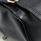 CHANEL AFFINITY BACKPACK CAVIAR BLACK LGHW (MICROCHIP)