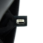 CHANEL CHEVRON MEDIUM BOY CHANEL HANDBAG CAVIAR BLACK GHW