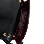 CHANEL MAXI CLASSIC FLAP BAG LAMBSKIN BLACK GHW