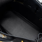 HERMES BIRKIN25 TOGO BLACK GHW