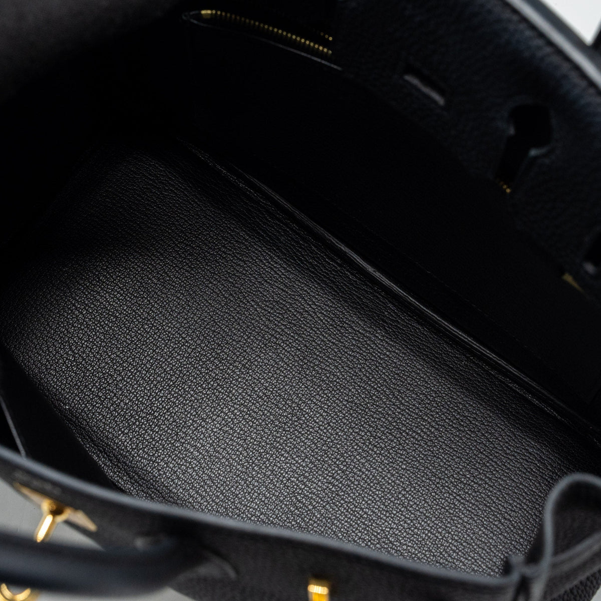 HERMES BIRKIN25 TOGO BLACK GHW