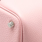 Hermes Picotin 18 Lock Bag Clemence 3Q Rose Sakura SHW