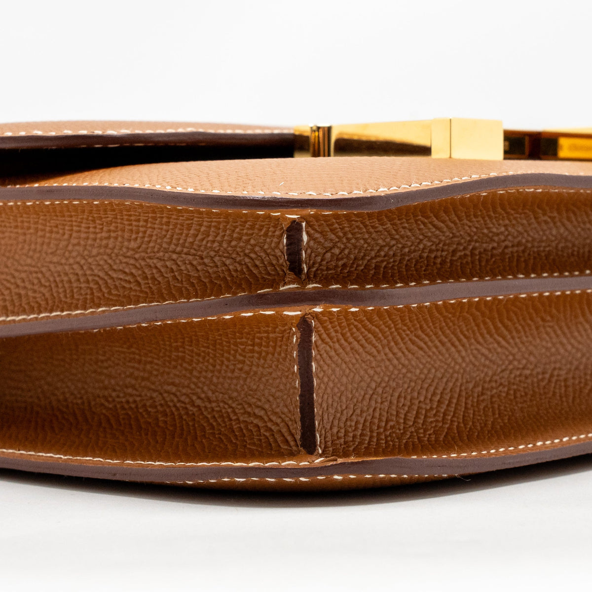 HERMES MINI CONSTANCE EPSOM GOLD GHW