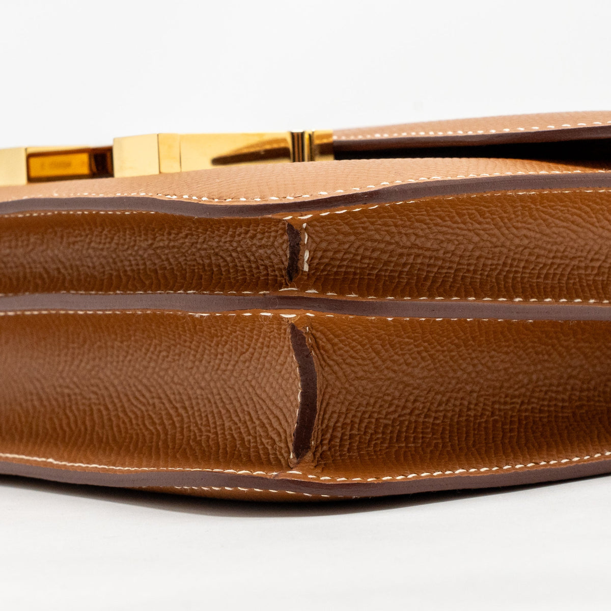 HERMES MINI CONSTANCE EPSOM GOLD GHW