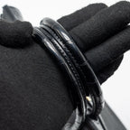HERMES BIRKIN 30 ALLIGATOR MAT TOUCH TOGO BLACK GHW