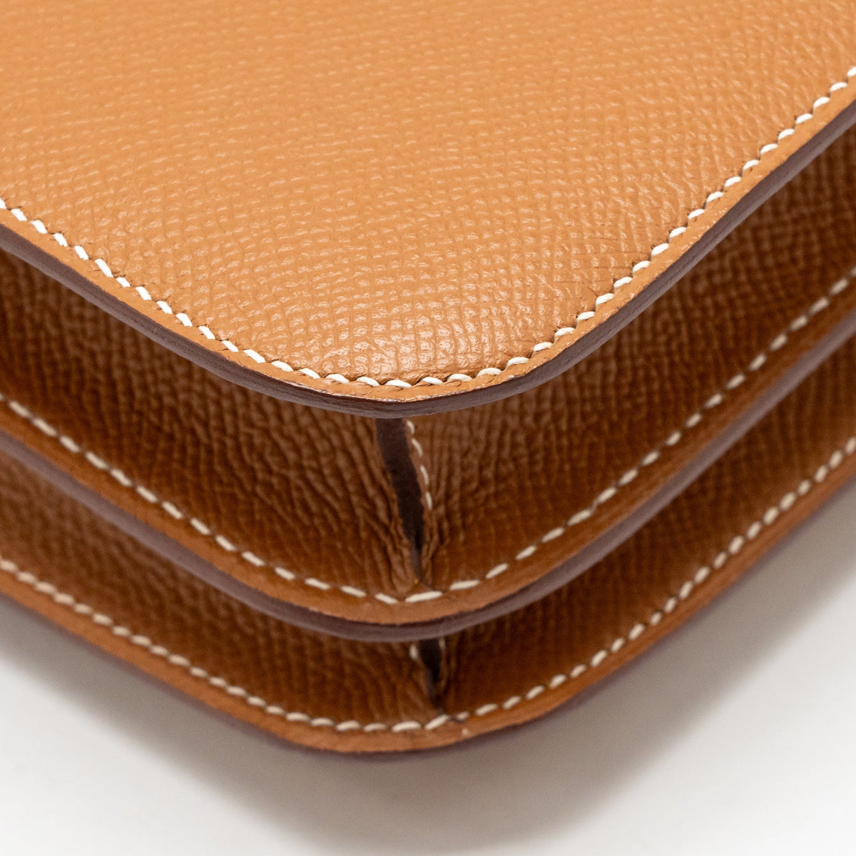 Hermes Mini Constance Epsom Gold GHW